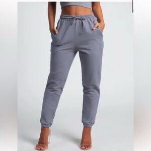 Meshki Sylvia Joggers Dusty Purple Grey size Small